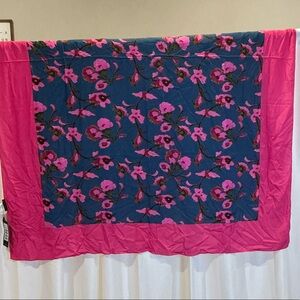 *NWT* ViX Paula Hermanny Floral Pink and Blue Foire Swim Sarong